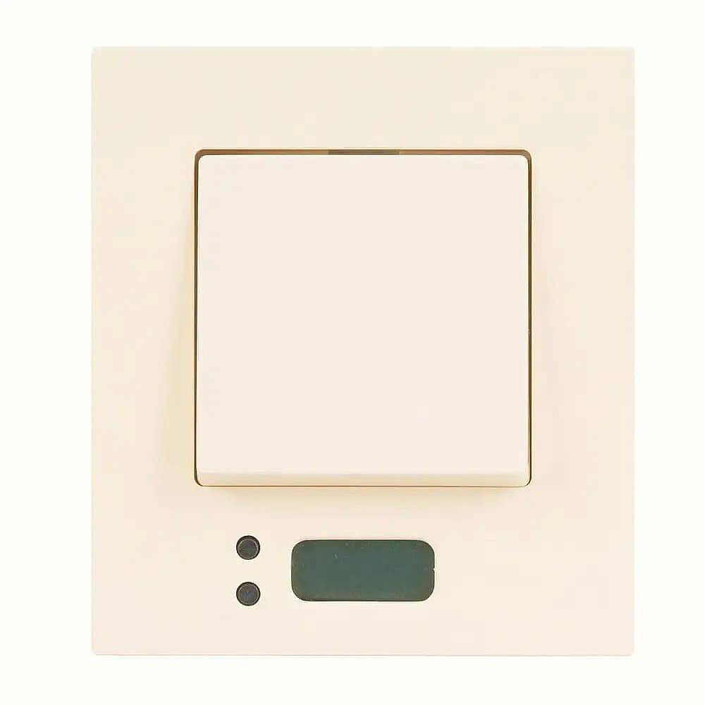 Eqona Pratik Saat Derece Anahtar, Krem - 1