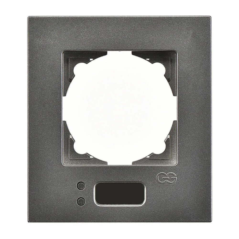 Eqona Pratik Saat Derece Çerçeve, Füme - Günsan Elektrik