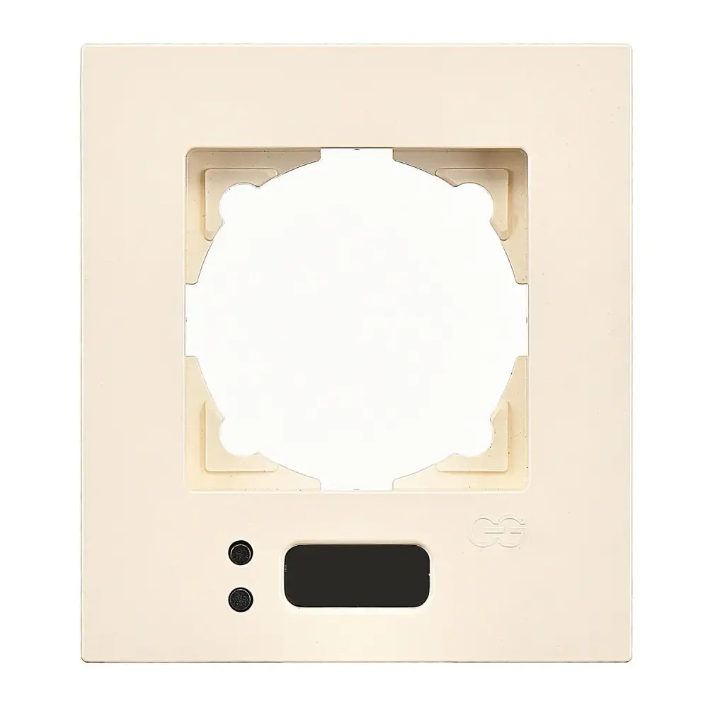 Eqona Pratik Saat Derece Çerçeve, Krem - 1