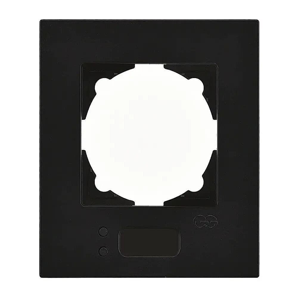 Eqona Pratik Saat Derece Çerçeve, Metalik Siyah 