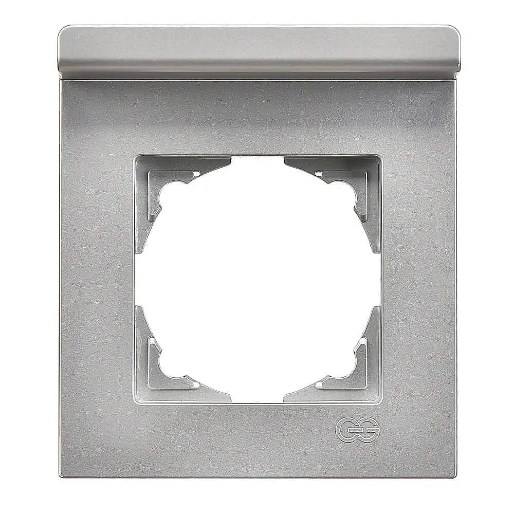 Eqona Pratik Telefon Tutucu Çerçeve, Gümüş - 1