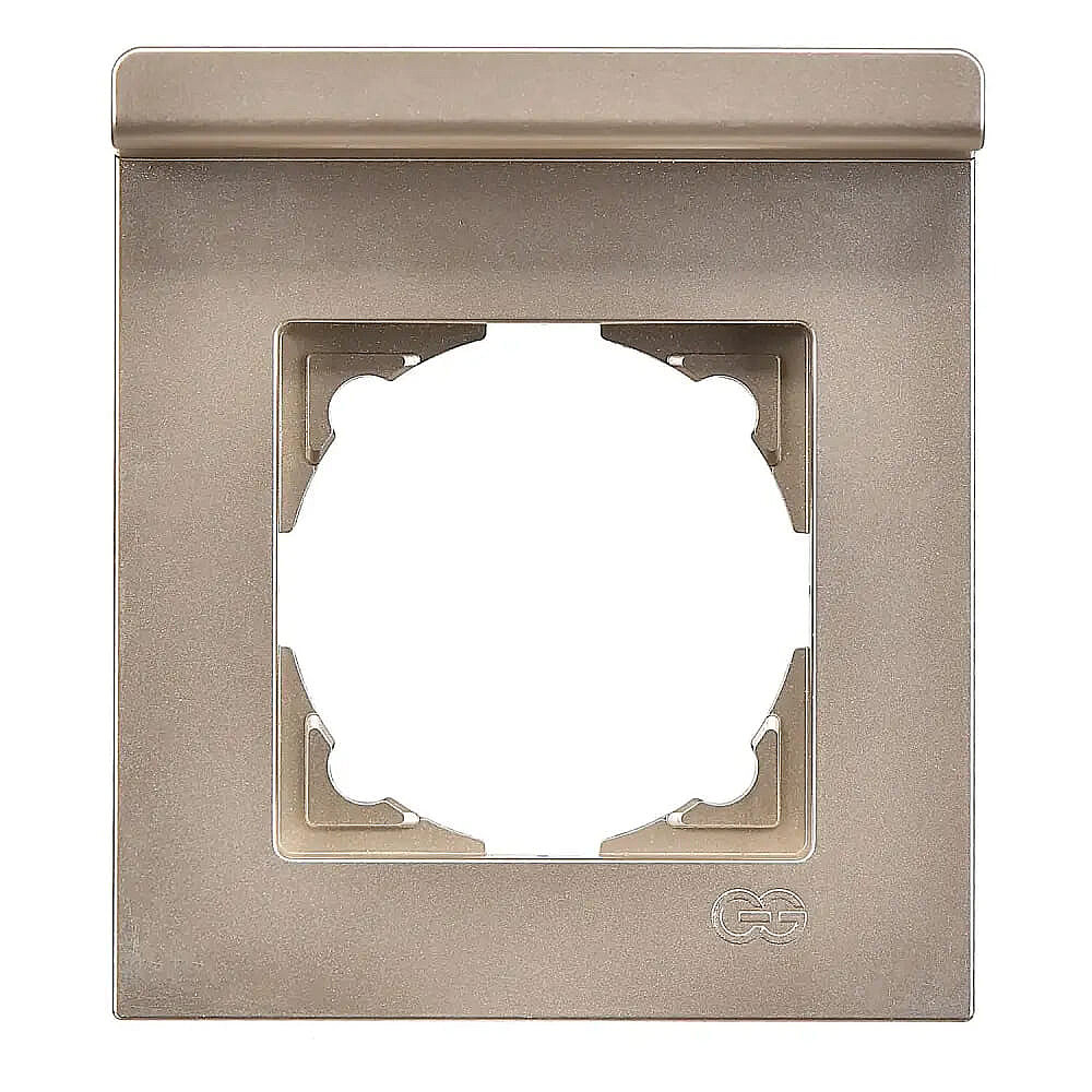 Eqona Pratik Telefon Tutucu Çerçeve, Metalik Bej 