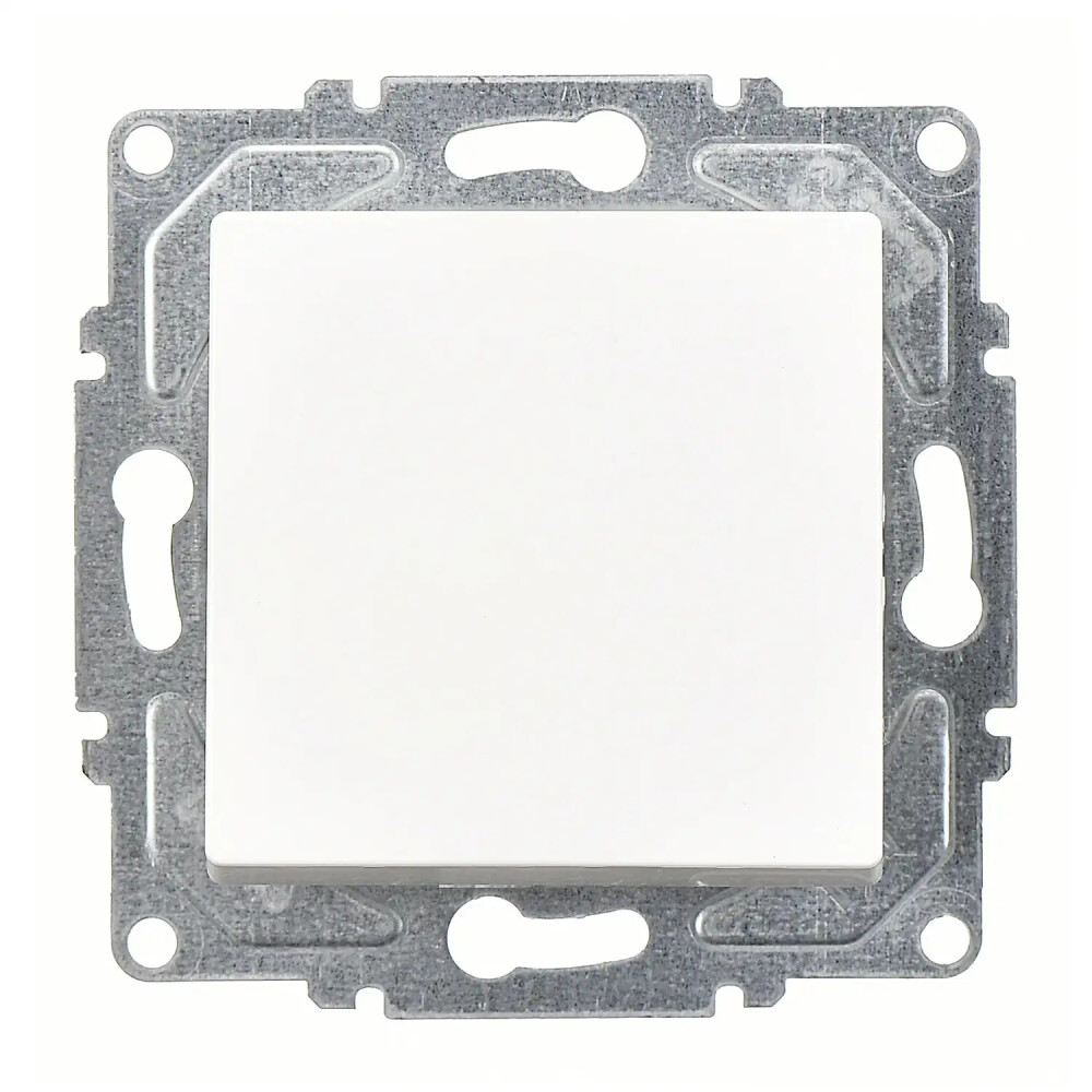 Eqona / Radius / Neoline Anahtar (klipsli), Beyaz (Mekanizma + Tuş/Kapak) - Günsan Elektrik