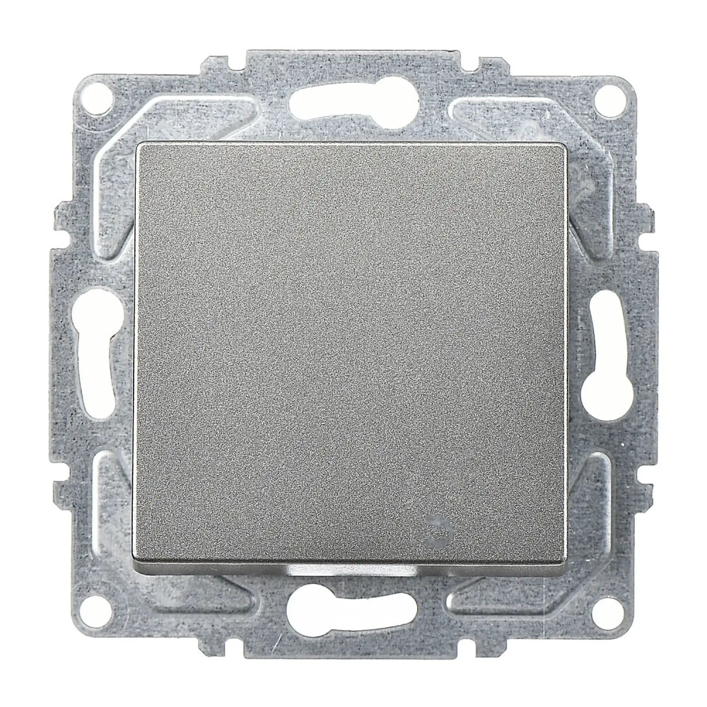 Switch, Smoked Gray, (w/o Screw) - Günsan Elektrik