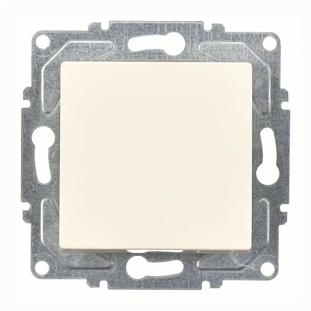 Eqona / Radius / Neoline Anahtar, Krem (Mekanizma + Tuş/Kapak) - 1