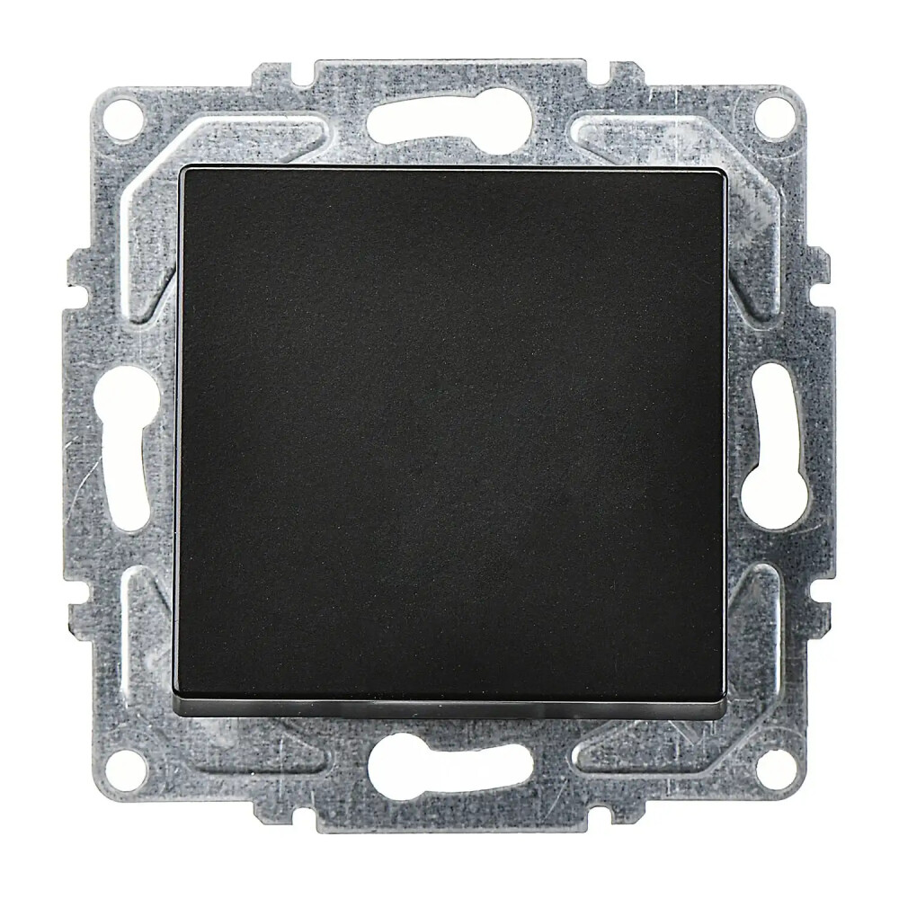 Eqona / Radius / Neoline Anahtar, Metalik Siyah (Mekanizma + Tuş/Kapak) - Günsan