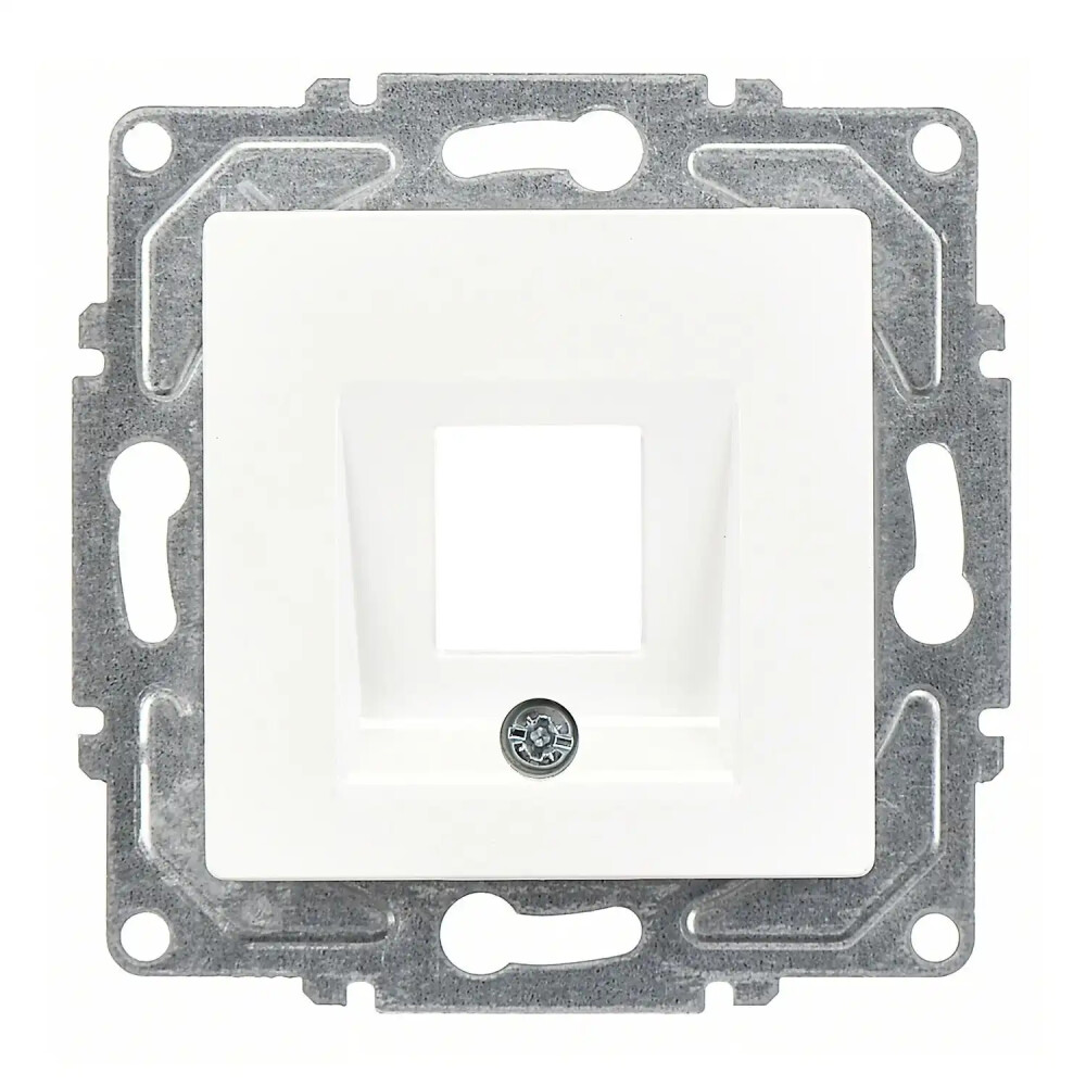 Eqona / Radius / Neoline Data Prizi (Jaksız), Beyaz (Mekanizma + Tuş/Kapak) - Günsan