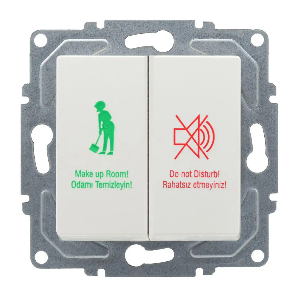 DND/MUR Switch, White - Günsan Elektrik