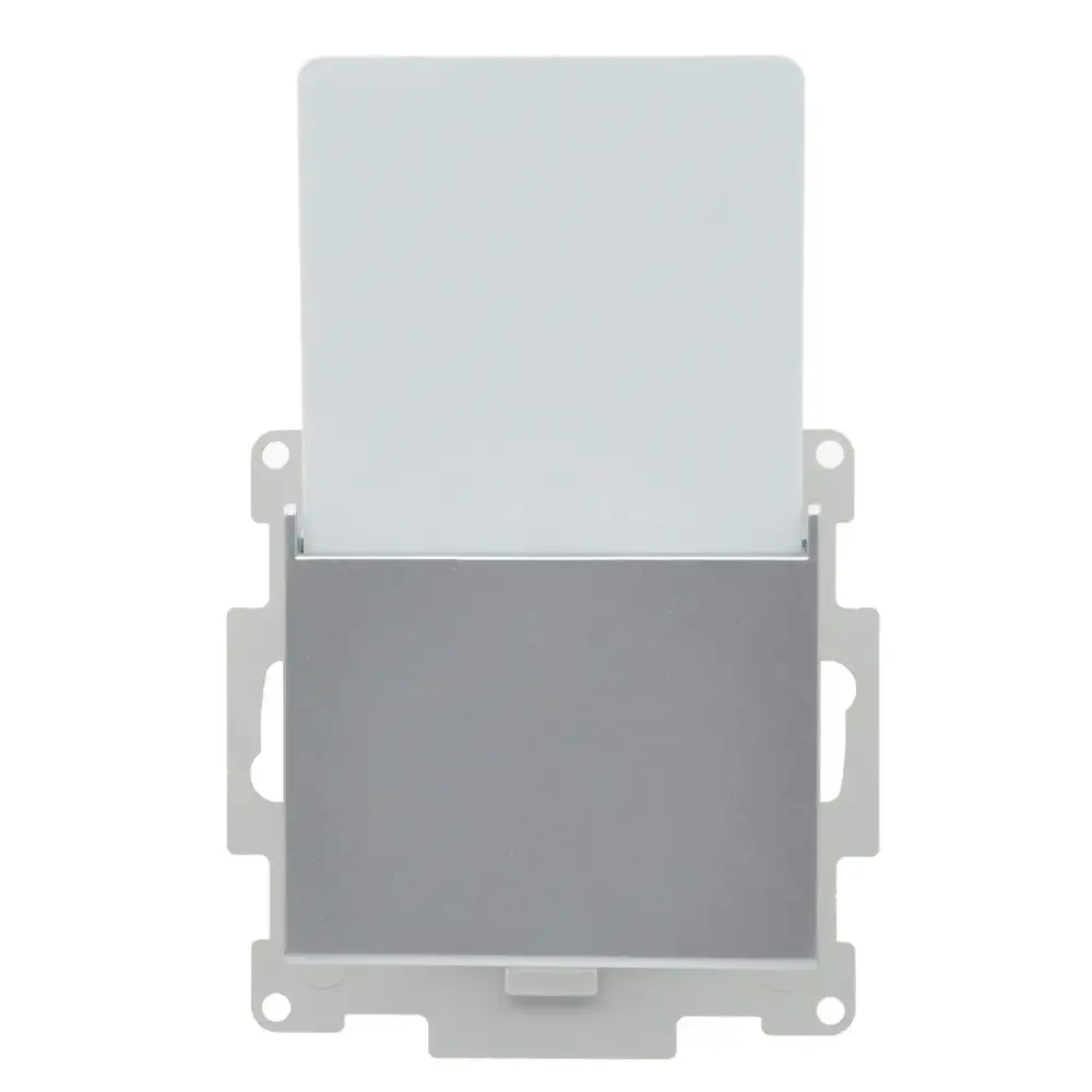 Eqona / Radius / Neoline Energy Saver (RF), Gümüş (Mekanizma + Tuş/Kapak) 