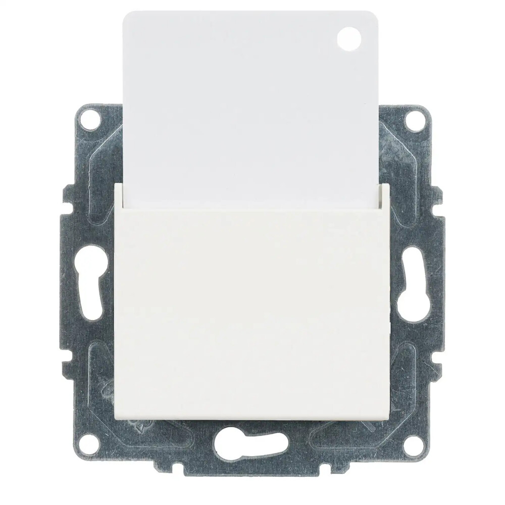 Eqona / Radius / Neoline Energy Saver Standart, Beyaz (Mekanizma + Tuş/Kapak) - Günsan Elektrik