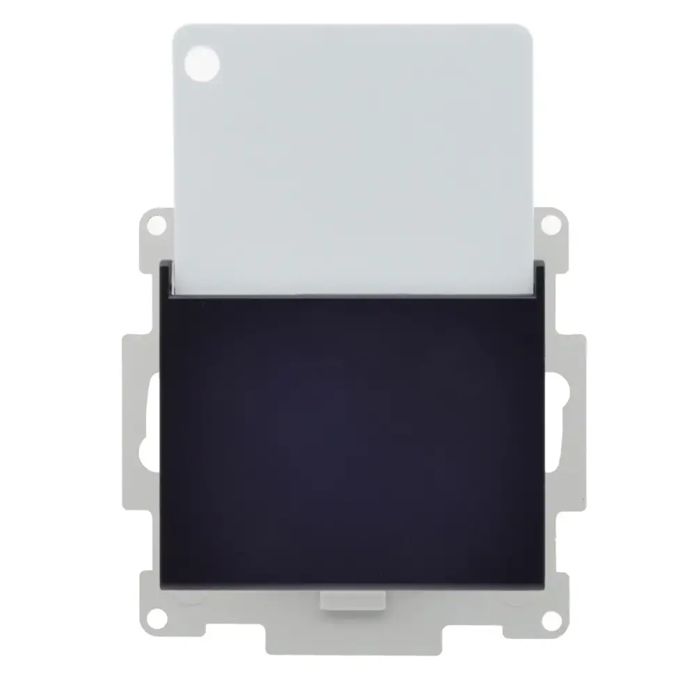 Eqona / Radius / Neoline Energy Saver Standart, Metalik Siyah (Mekanizma + Tuş/Kapak) 