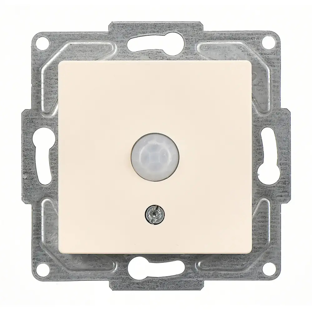 Eqona / Radius / Neoline Hareket Sensörü, Krem (Mekanizma + Tuş/Kapak) 