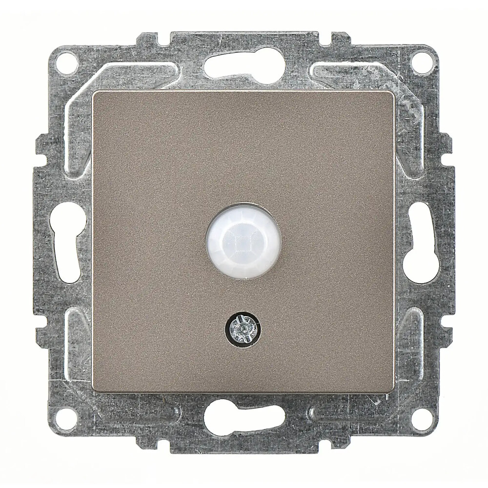 Eqona / Radius / Neoline Hareket Sensörü, Mocha (Mekanizma + Tuş/Kapak) - Günsan Elektrik