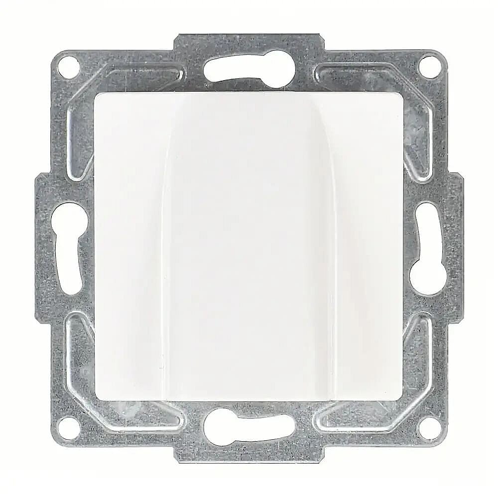 Eqona / Radius / Neoline HDMI Kablo Çıkışı, Beyaz (Mekanizma + Tuş/Kapak) 