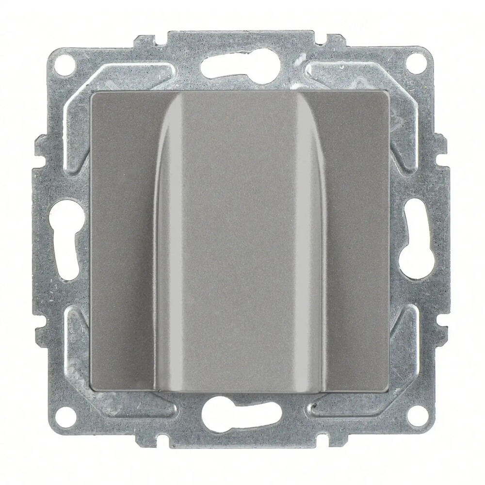 Eqona / Radius / Neoline HDMI Kablo Çıkışı, Füme (Mekanizma + Tuş/Kapak) - Günsan