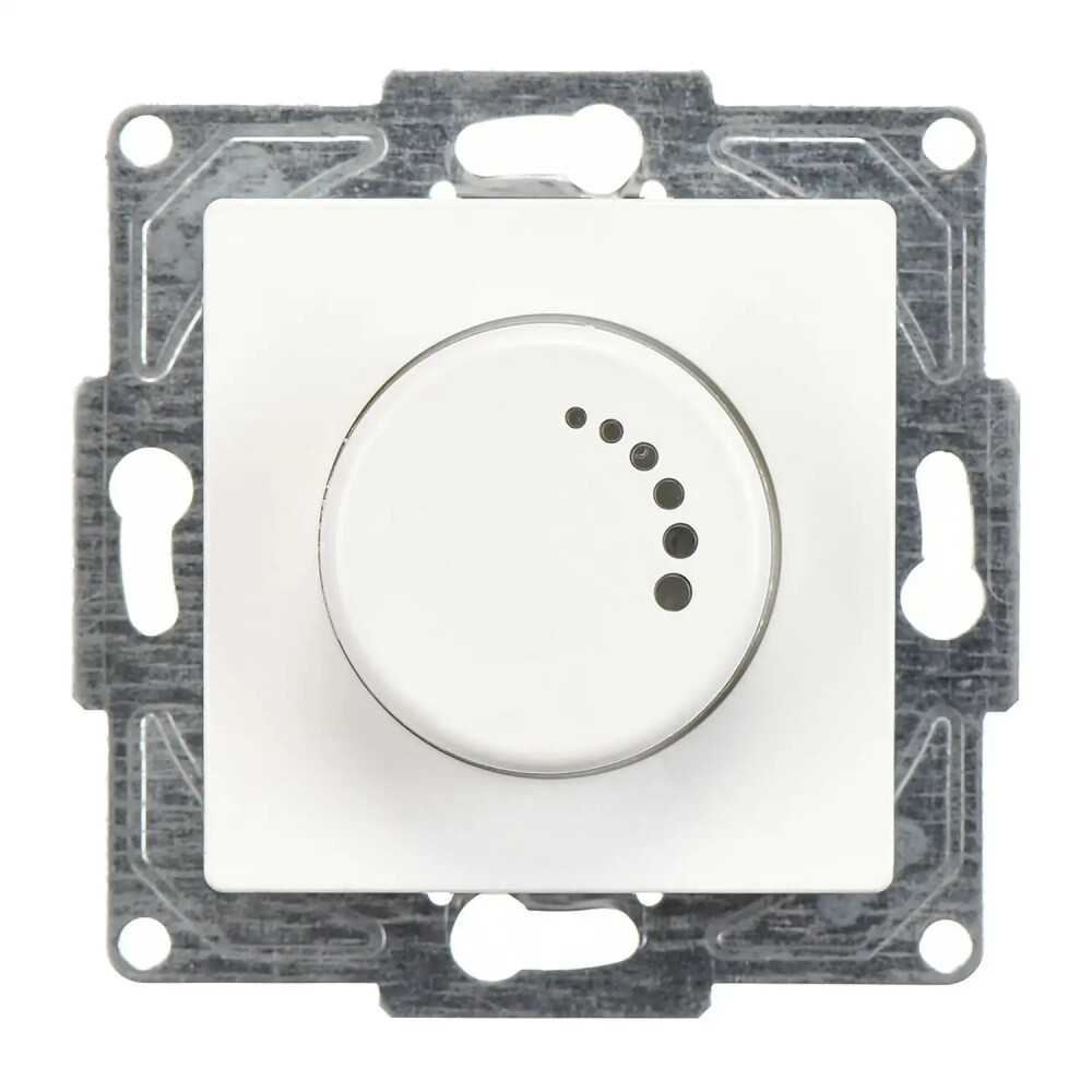 Eqona / Radius / Neoline Işıklı Dimmer 1000VA, Beyaz (Mekanizma + Tuş/Kapak) - Günsan Elektrik