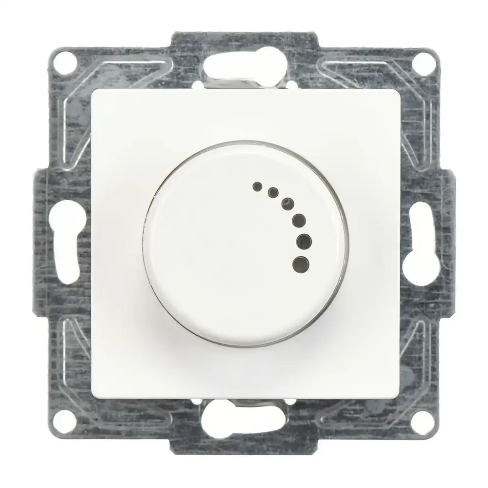 Illuminated Dimmer, 1000VA, White - Günsan
