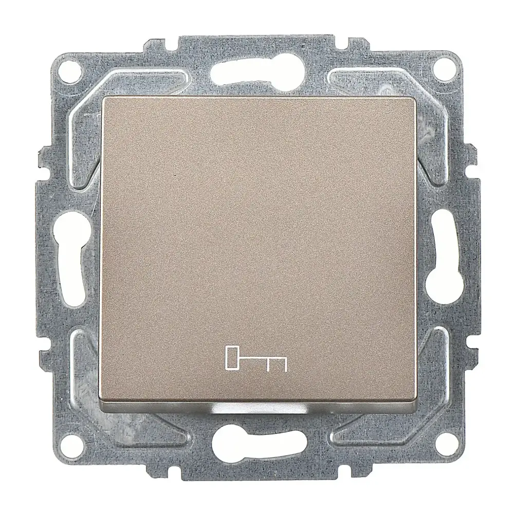 Eqona / Radius / Neoline Kapı Otomatiği, Mocha (Mekanizma + Tuş/Kapak) - 1