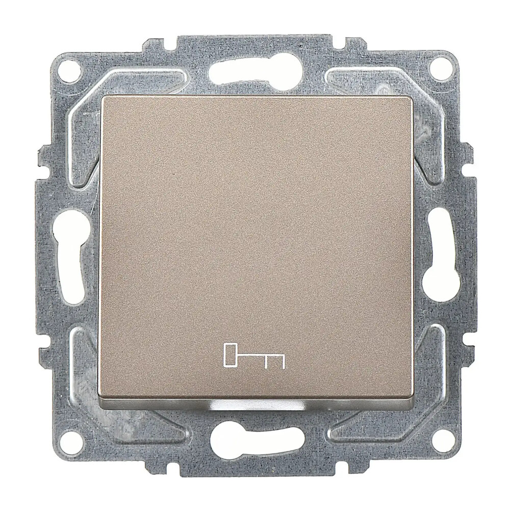 Eqona / Radius / Neoline Kapı Otomatiği, Mocha (Mekanizma + Tuş/Kapak) - Günsan Elektrik