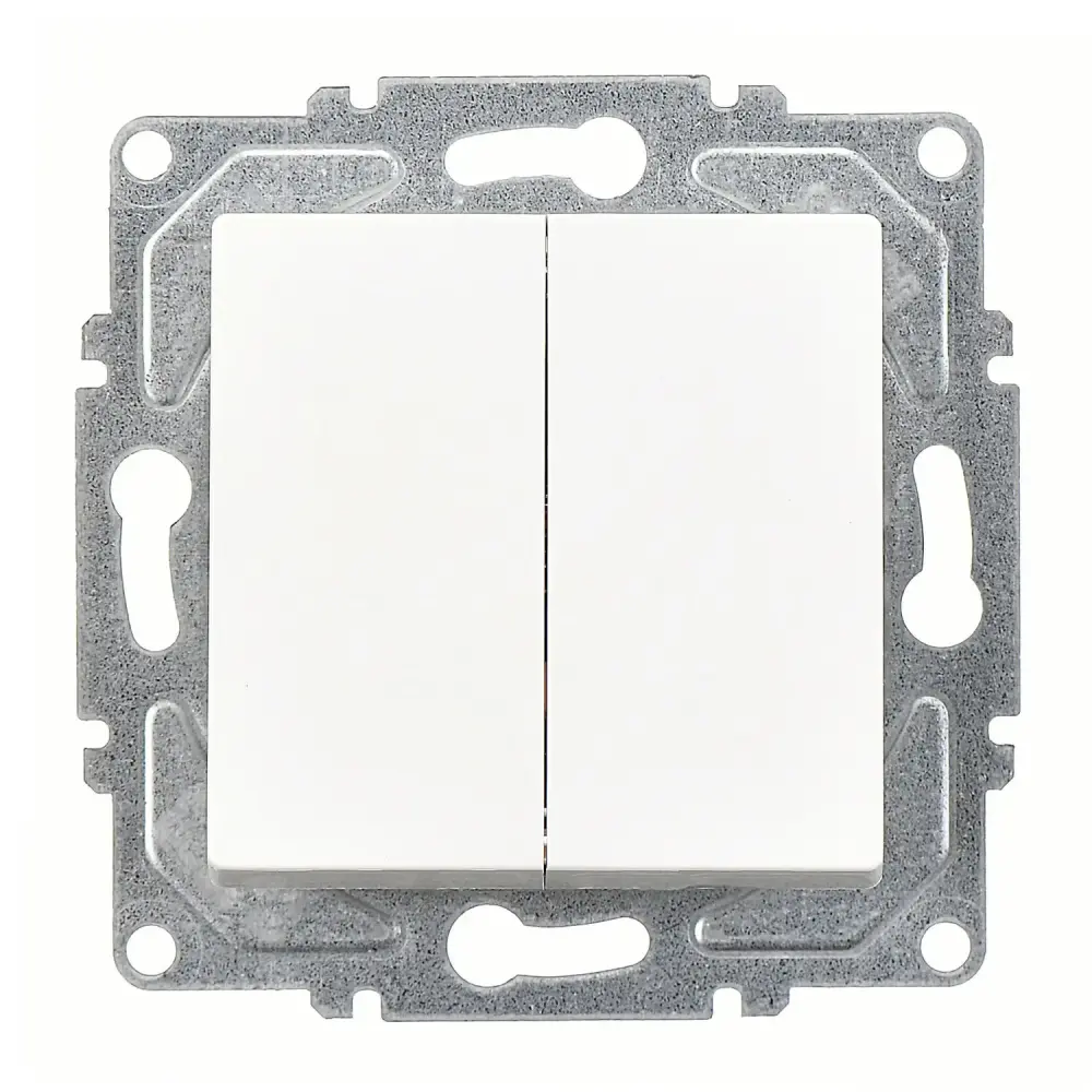 Eqona / Radius / Neoline Komütatör, Beyaz (Mekanizma + Tuş/Kapak) - 1