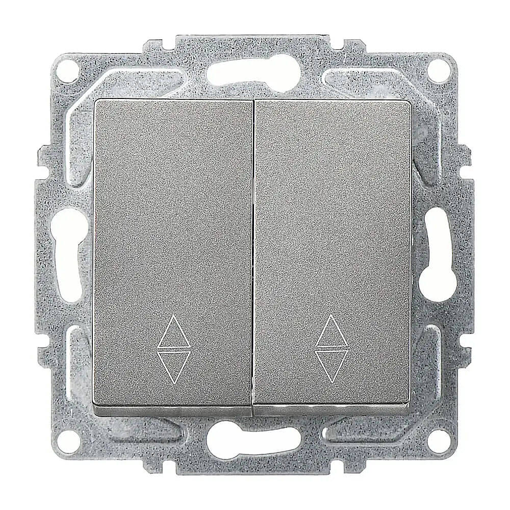 Eqona / Radius / Neoline Komütatör Vavien, Füme (Mekanizma + Tuş/Kapak) - 1