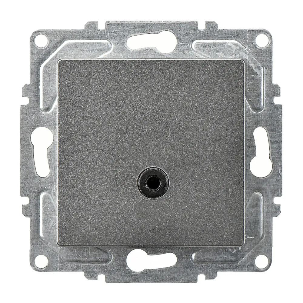 Eqona / Radius / Neoline Kulaklık Jakı, Füme (Mekanizma + Tuş/Kapak) - Günsan Elektrik