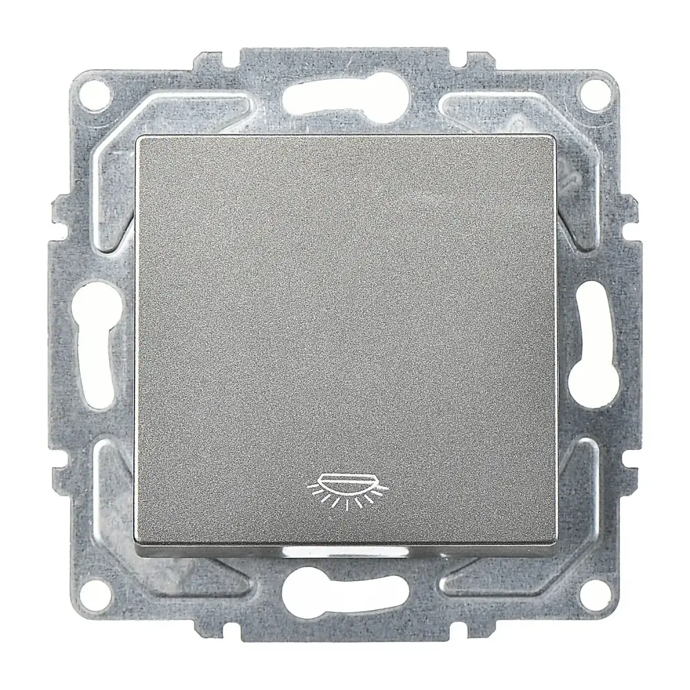 Eqona / Radius / Neoline Liht (klipsli), Füme (Mekanizma + Tuş/Kapak) - 1