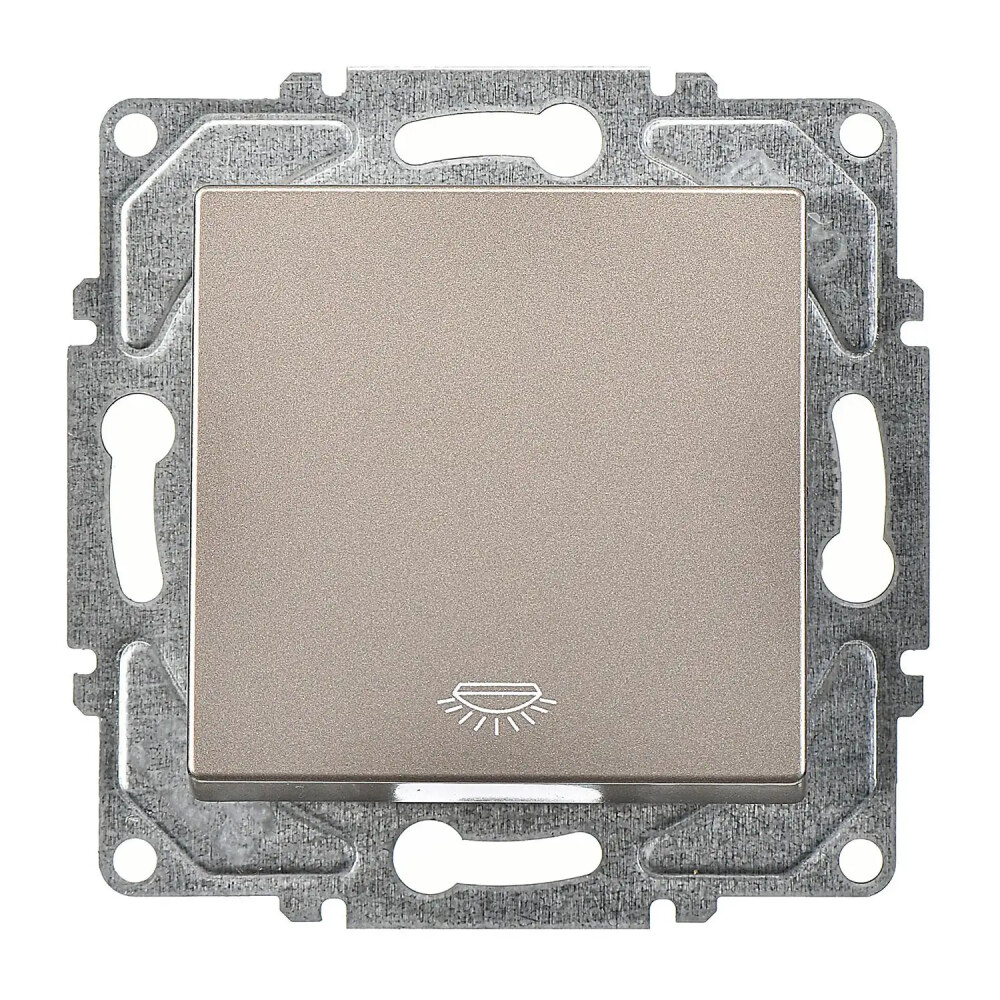 Eqona / Radius / Neoline Liht (klipsli), Mocha (Mekanizma + Tuş/Kapak) - Günsan