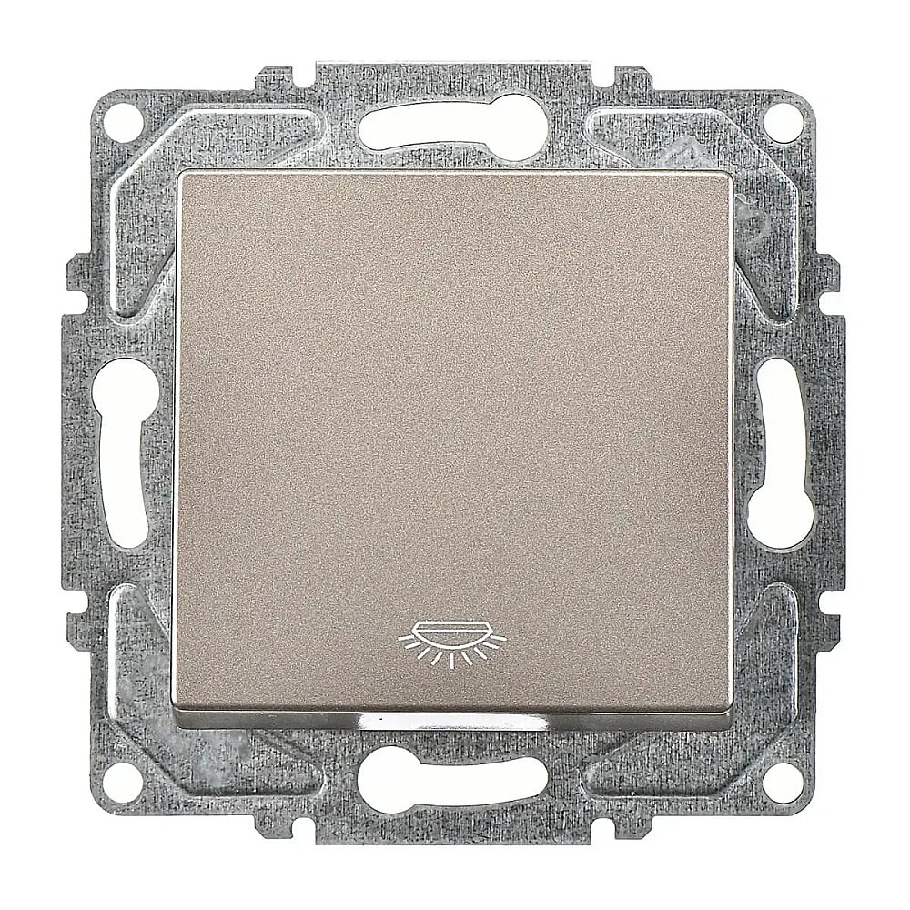 Eqona / Radius / Neoline Liht (klipsli), Mocha (Mekanizma + Tuş/Kapak) 