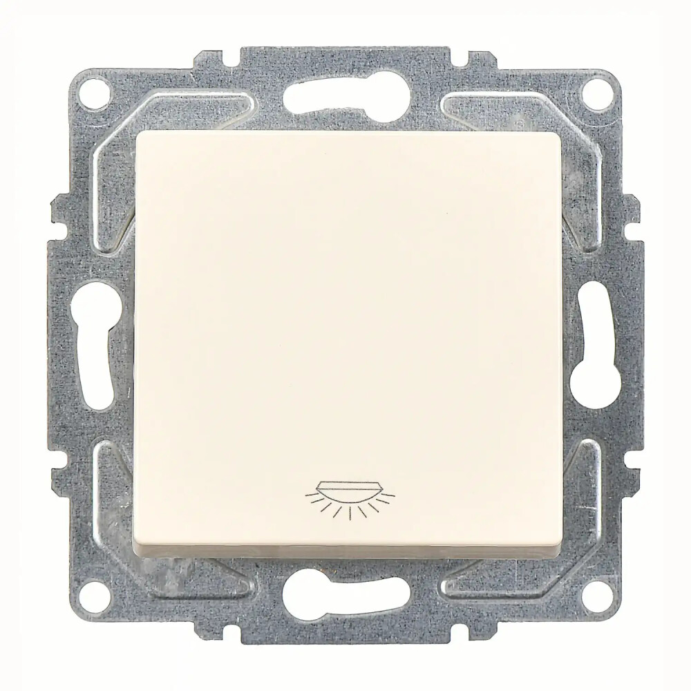 Eqona / Radius / Neoline Liht, Krem (Mekanizma + Tuş/Kapak) - Günsan