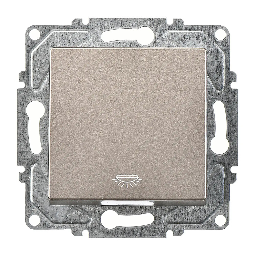 Push Button, Mocha - Günsan Elektrik