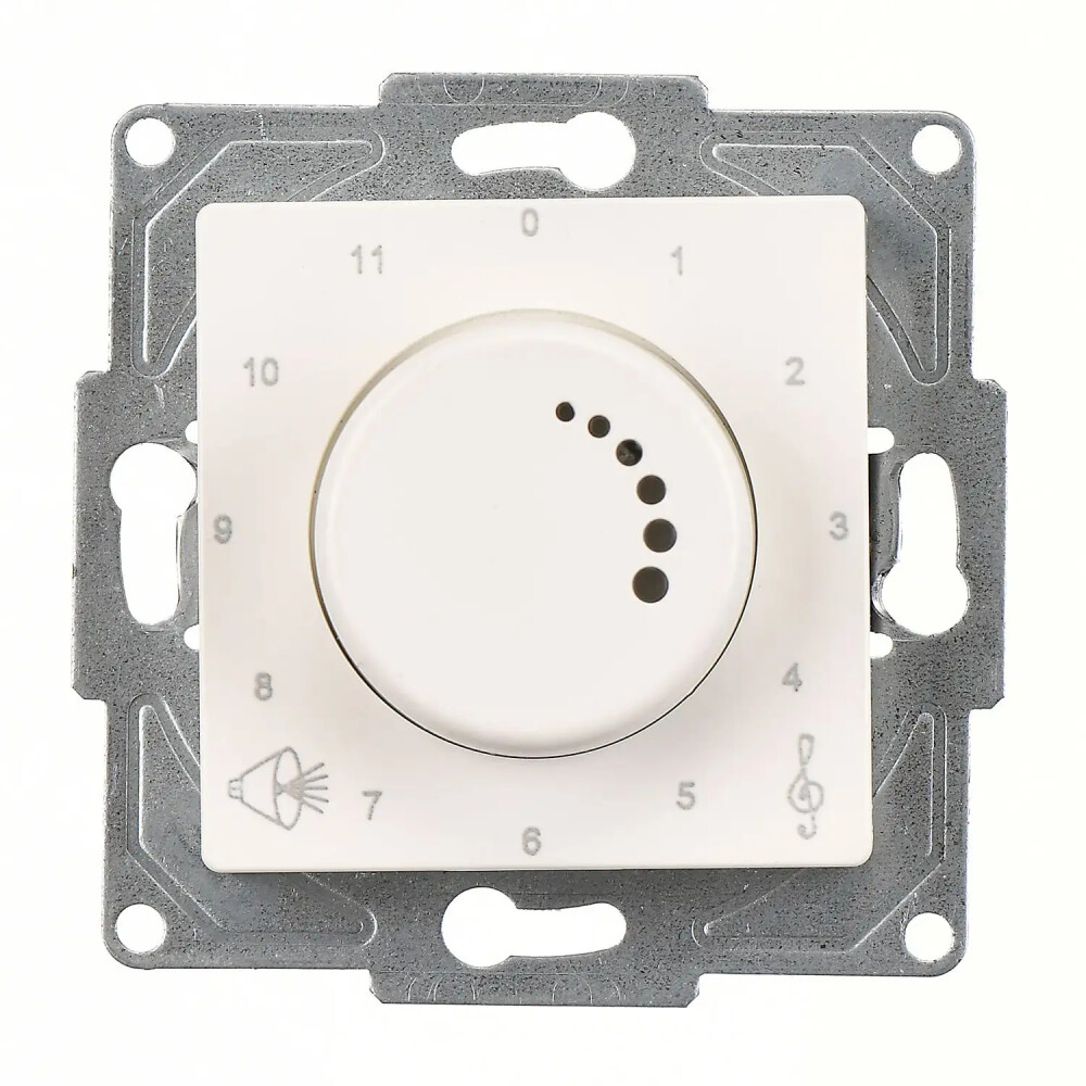 Volume Control Switch, Ivory White - Günsan Elektrik