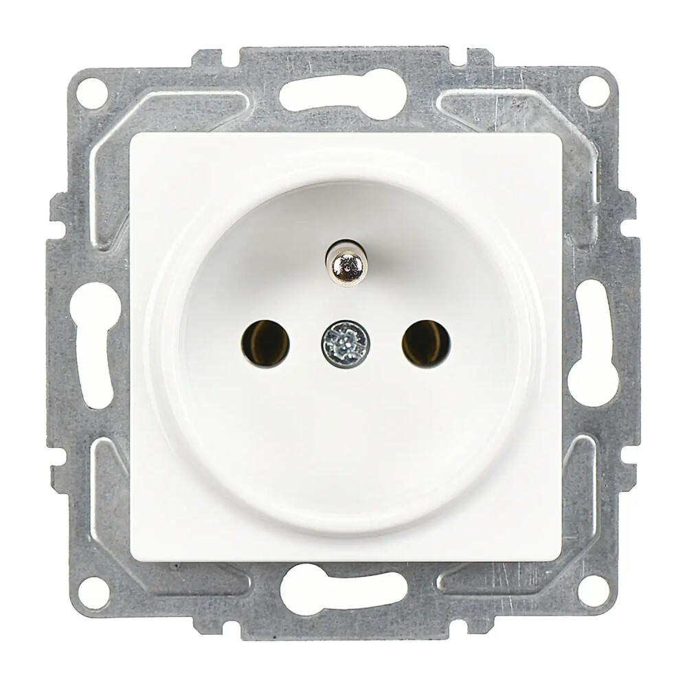 Eqona / Radius / Neoline UPS Priz, Beyaz (Mekanizma + Tuş/Kapak) - Günsan Elektrik