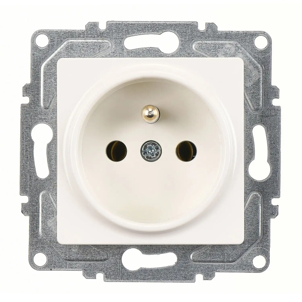 Eqona / Radius / Neoline UPS Priz, Fildişi Beyazı (Mekanizma + Tuş/Kapak) - Günsan Elektrik