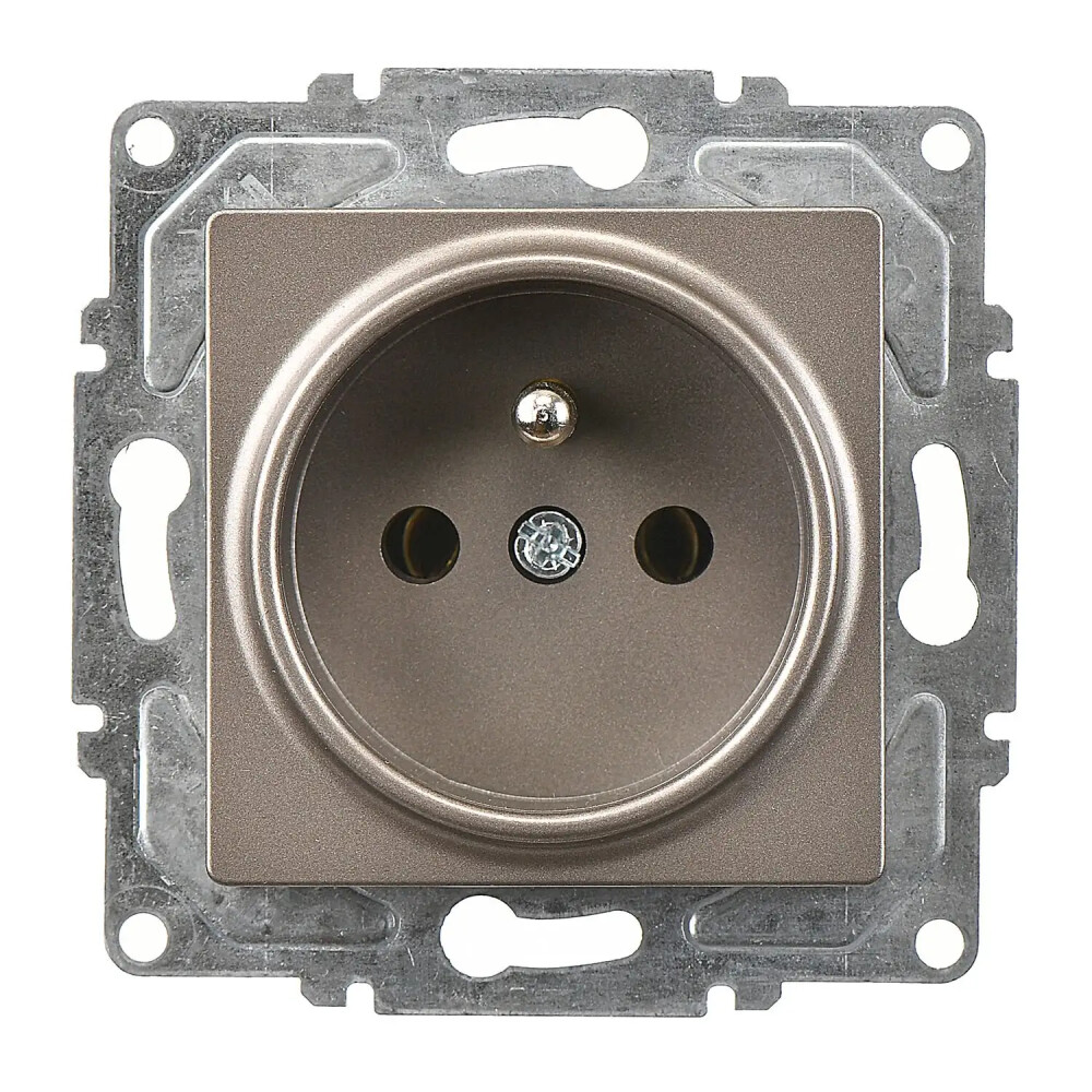 Eqona / Radius / Neoline UPS Priz, Mocha (Mekanizma + Tuş/Kapak) - Günsan