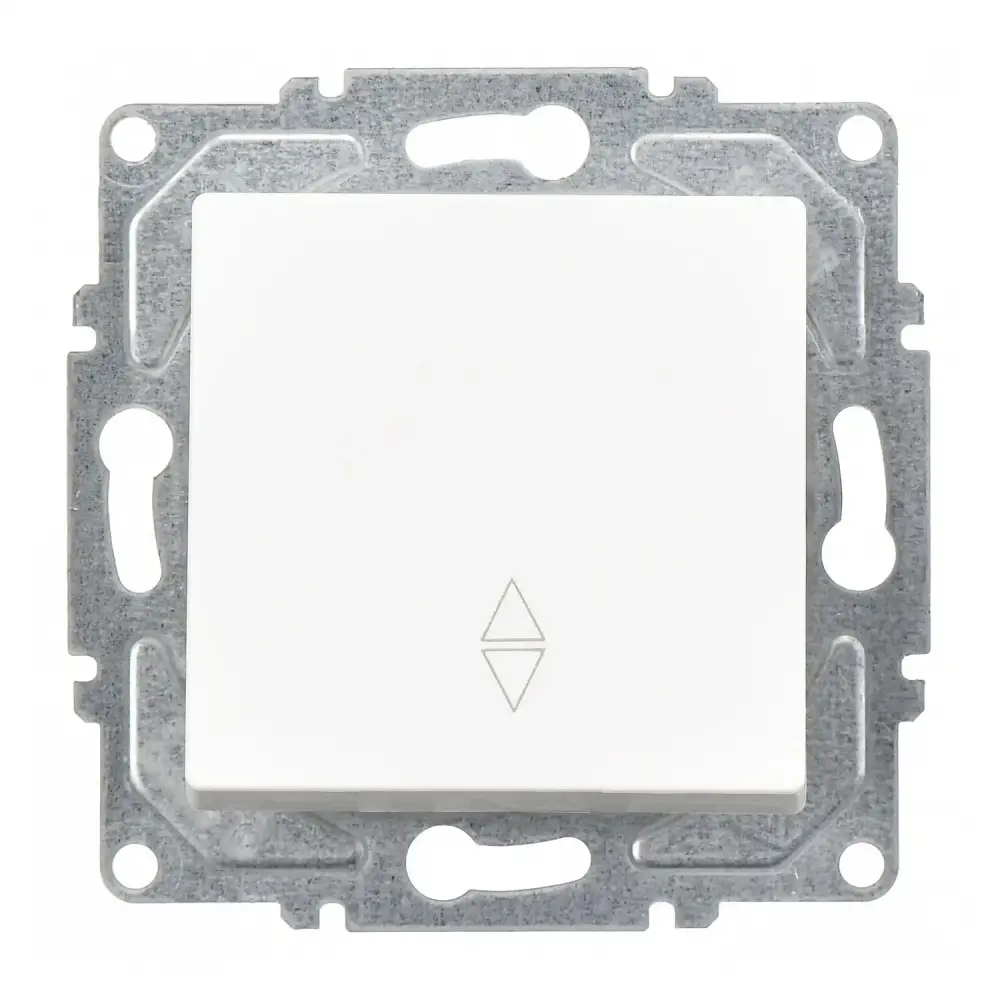 Eqona / Radius / Neoline Vavien (klipsli), Beyaz (Mekanizma + Tuş/Kapak) 