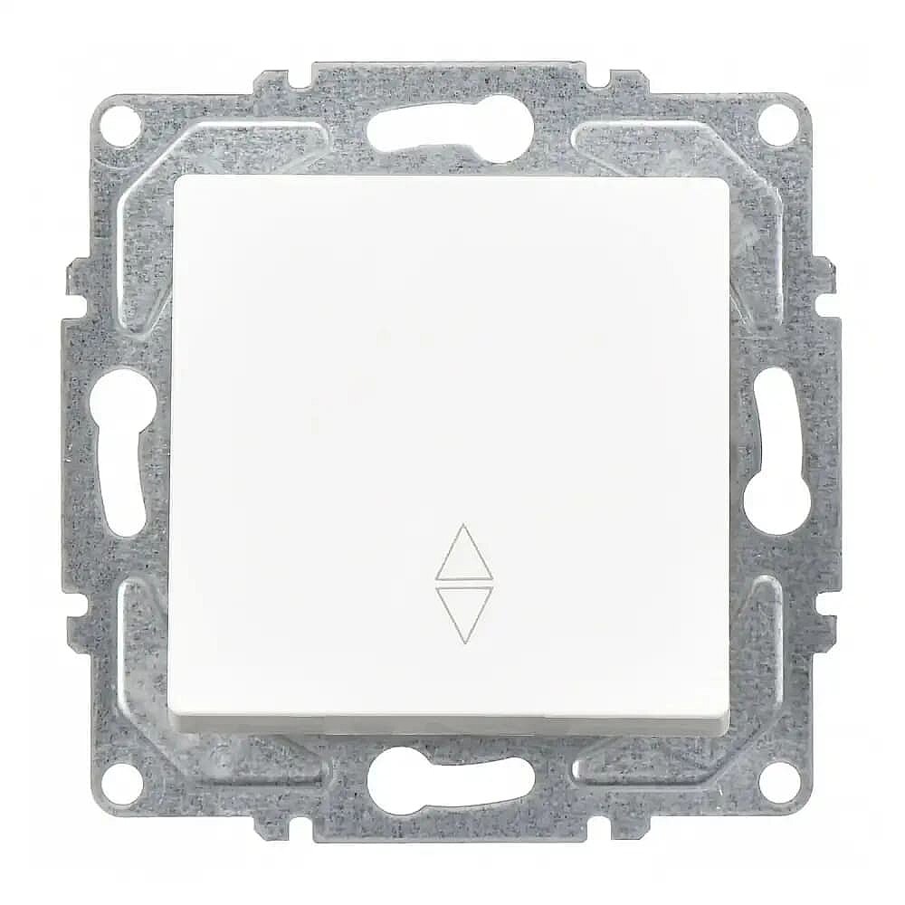 Eqona / Radius / Neoline Vavien (klipsli), Beyaz (Mekanizma + Tuş/Kapak) 