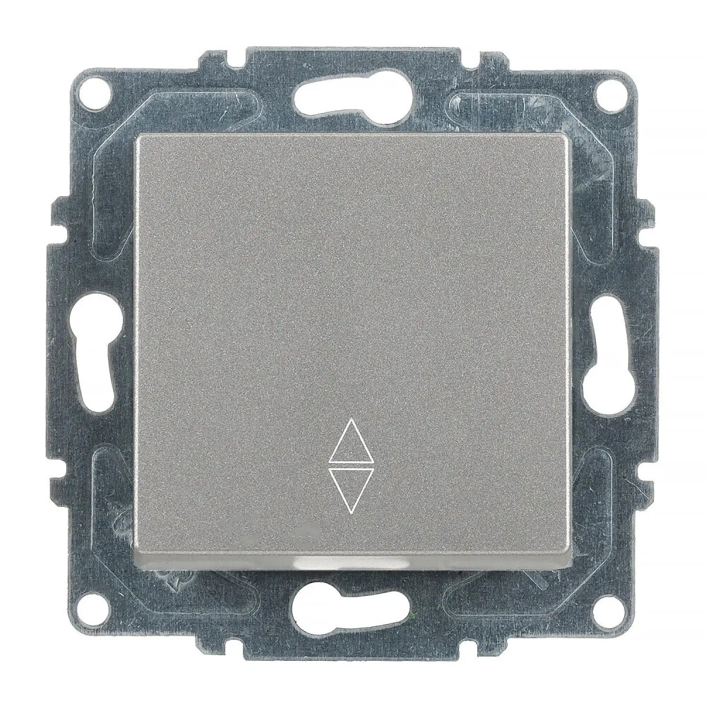 2 Way Switch, Smoked Gray, (w/o Screw) - Günsan Elektrik