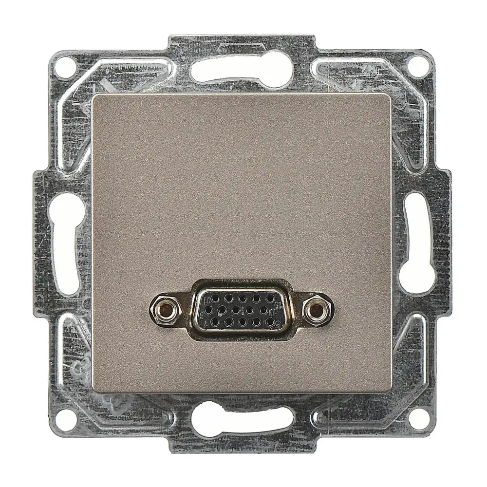 Eqona / Radius / Neoline VGA Prizi, Mocha (Mekanizma + Tuş/Kapak) 