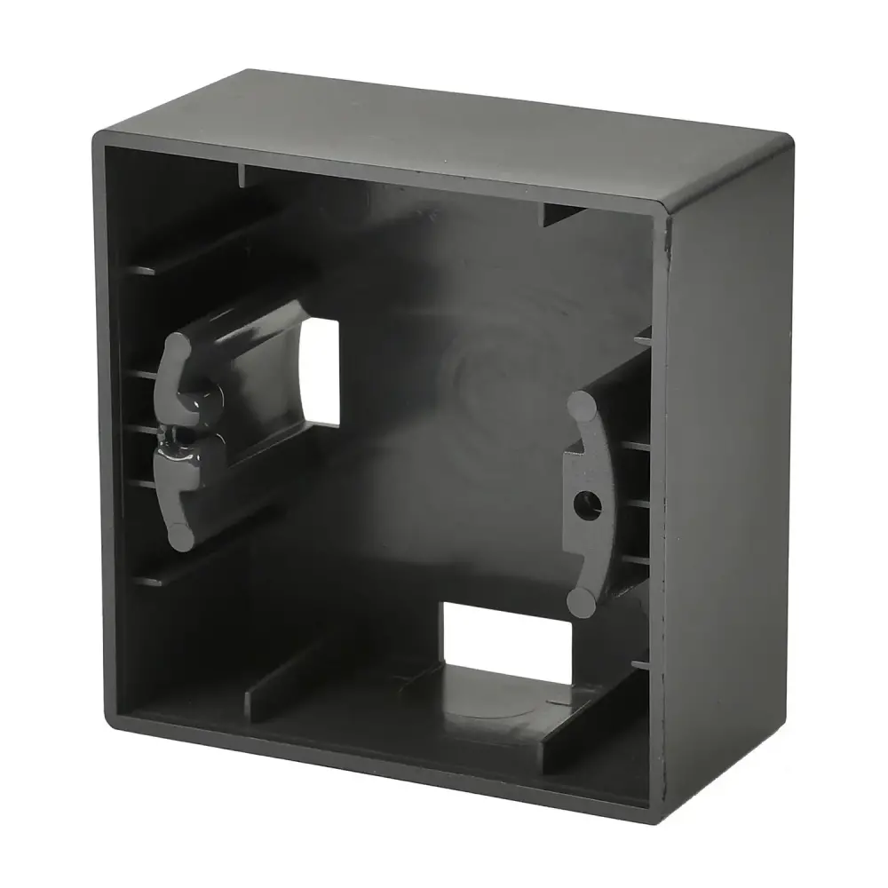 Eqona Sıva Üstü Kasa, Metalik Siyah 