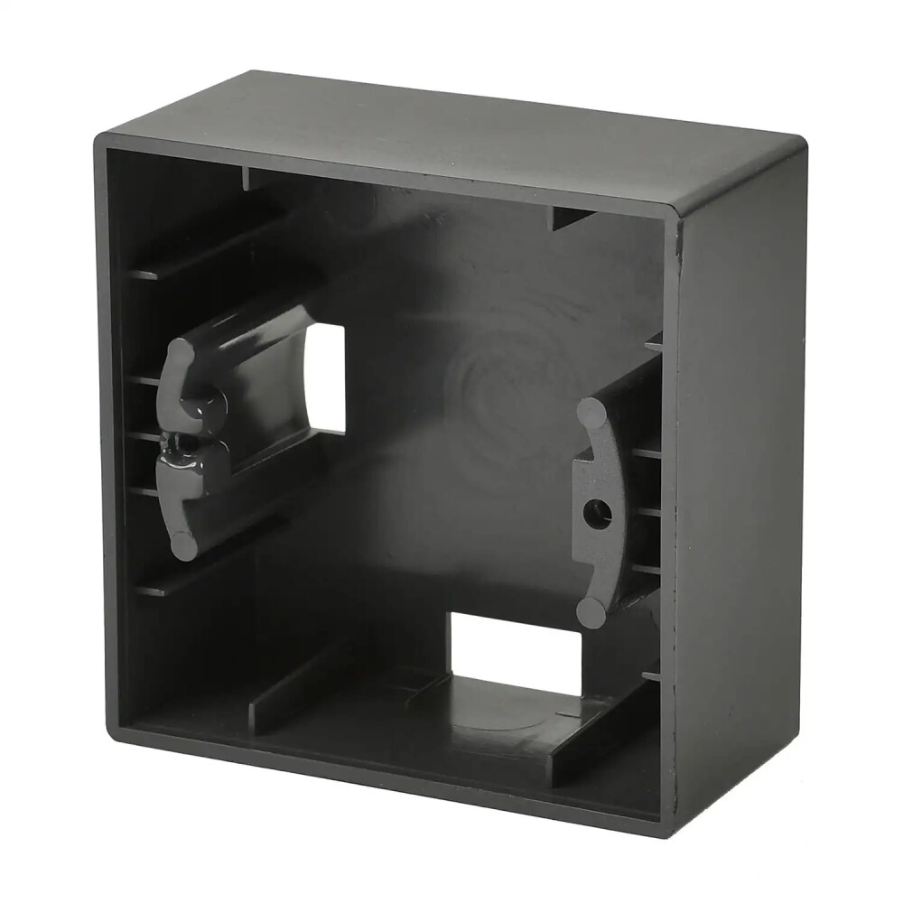 Eqona Sıva Üstü Kasa, Metalik Siyah - Günsan