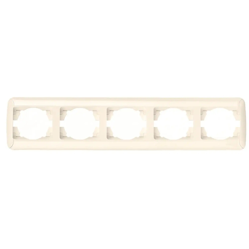 Fantasy Beşli Çerçeve (Yatay), Krem - Günsan Elektrik