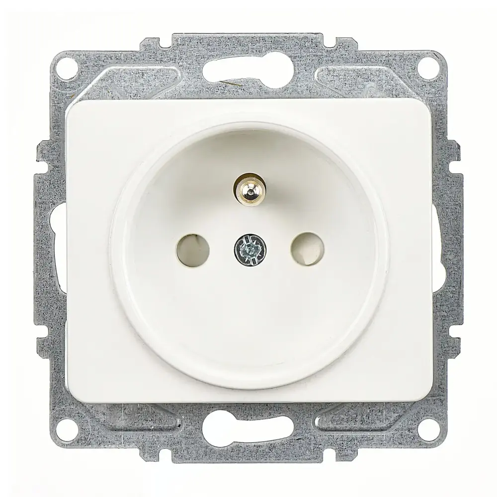 Fantasy Çocuk Korumalı UPS Priz (klipsli), Beyaz (Mekanizma + Tuş/Kapak) 