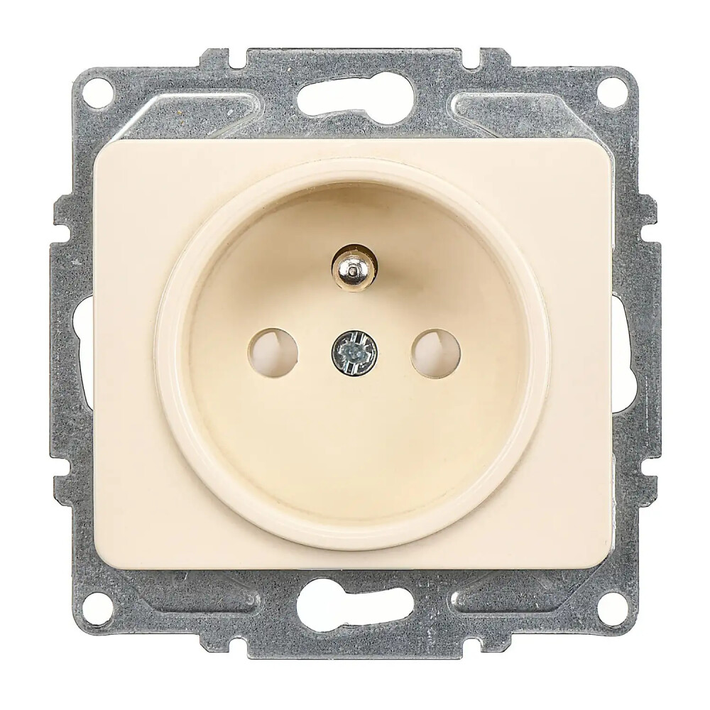 Fantasy Çocuk Korumalı UPS Priz, Krem (Mekanizma + Tuş/Kapak) - Günsan Elektrik