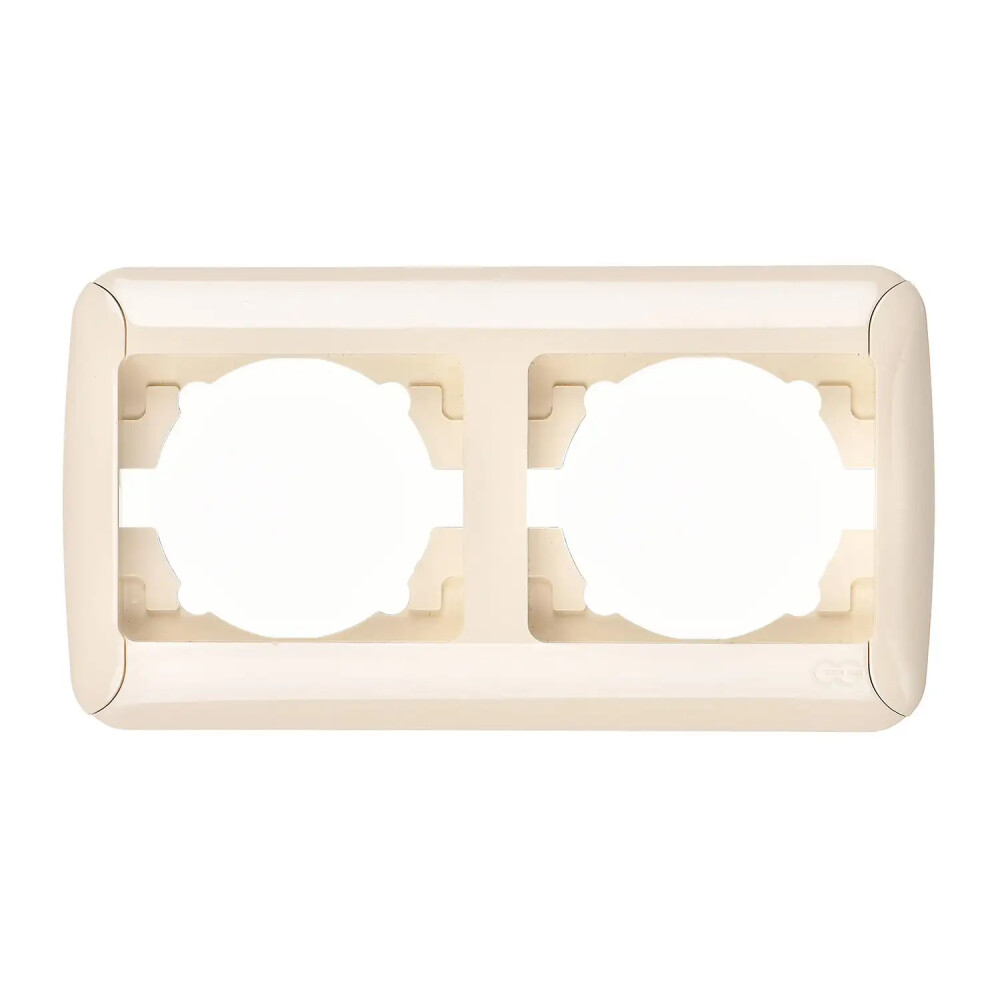 Fantasy İkili Çerçeve (Yatay), Krem - Günsan Elektrik