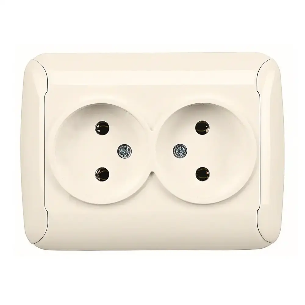 Fantasy İkili Priz, Krem - 1