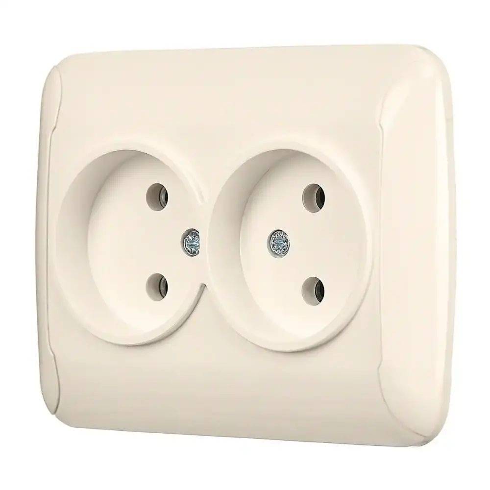 Fantasy İkili Priz, Krem - 2