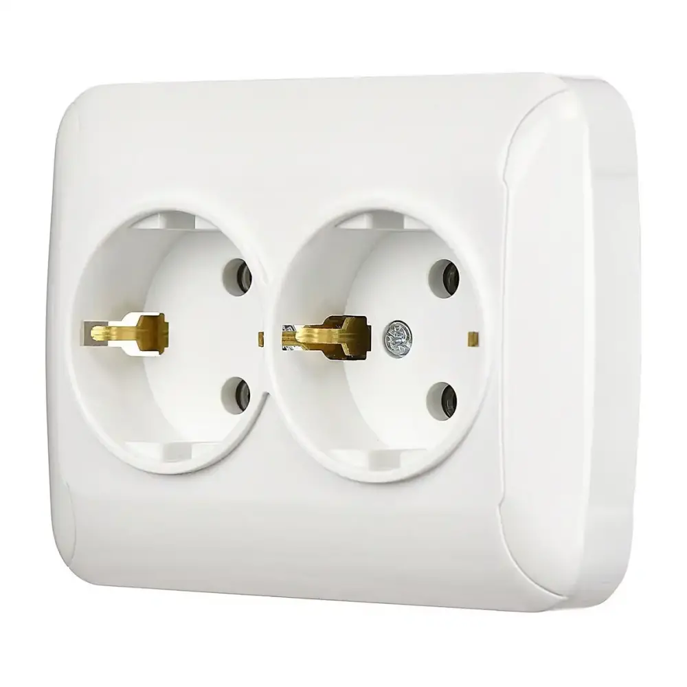 Fantasy İkili Topraklı Priz, Beyaz - 2