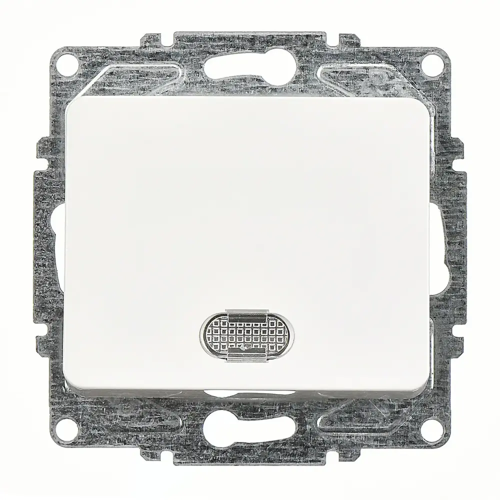 Fantasy Işıklı Anahtar, Beyaz (Mekanizma + Tuş/Kapak) - 1