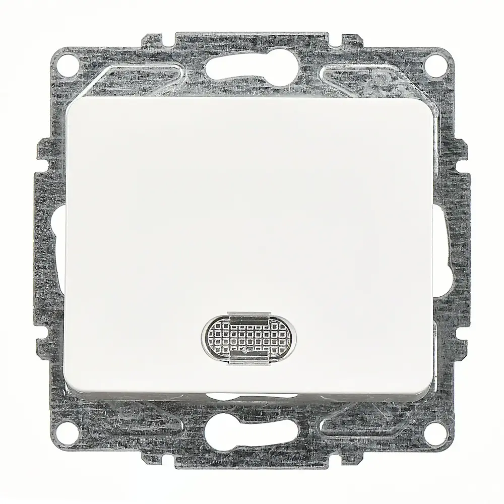 Fantasy Işıklı Anahtar (klipsli), Beyaz (Mekanizma + Tuş/Kapak) - 1